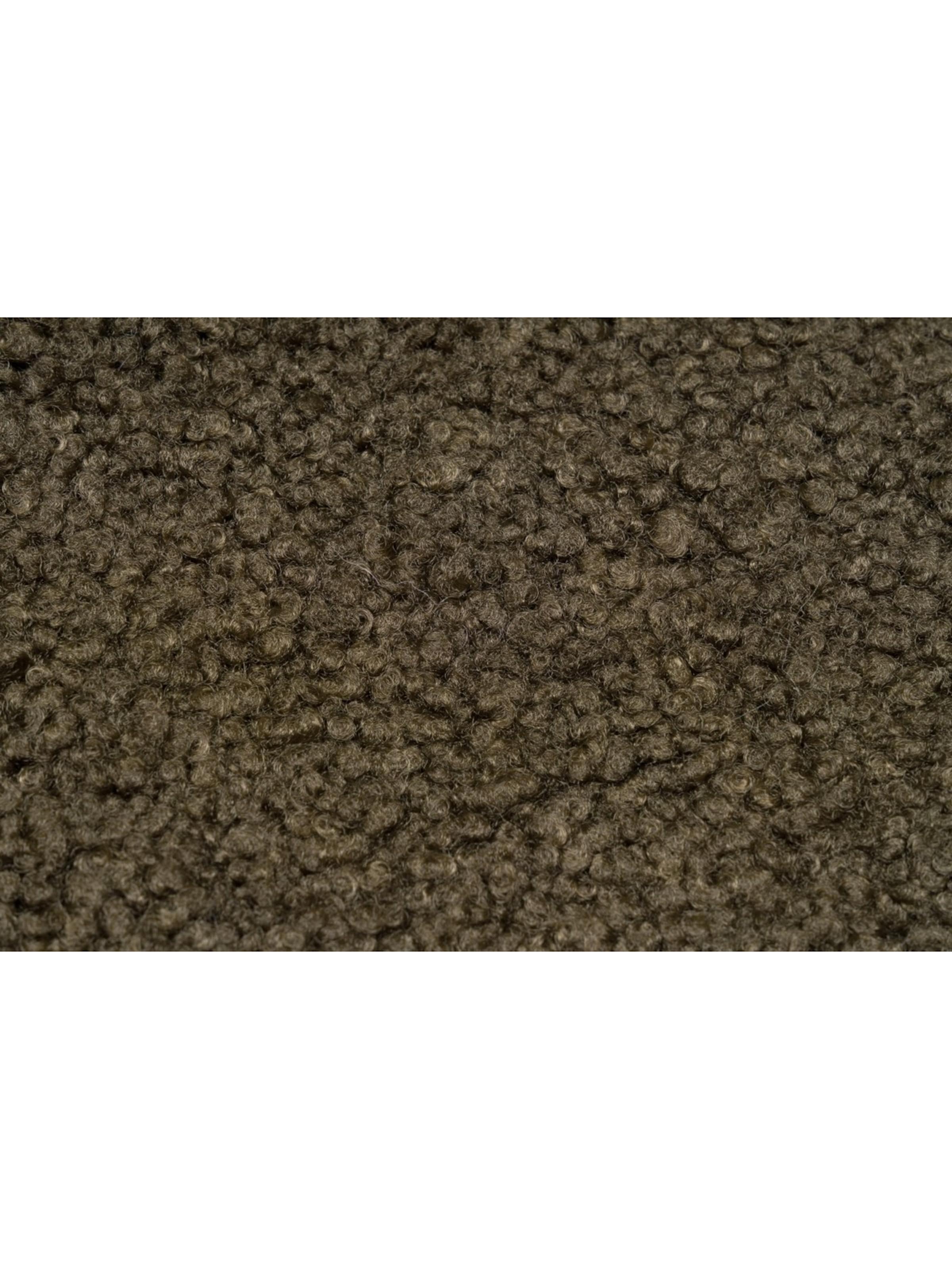 styleBREAKER Shoulder Bag 'Teddyfell Beuteltasche' in Green