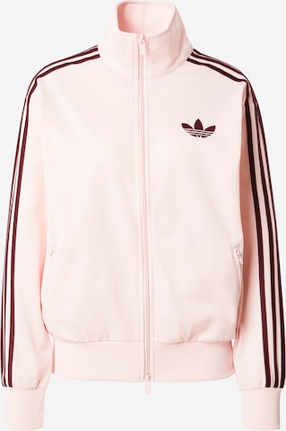 ADIDAS ORIGINALS Sweatjacke in Pink: Vorderseite