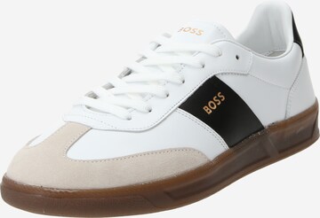 BOSS Sneakers laag 'Brandon' in Wit: voorkant