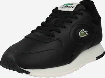 Baskets basses 'Linetrack 2231 SMA' LACOSTE en noir : devant