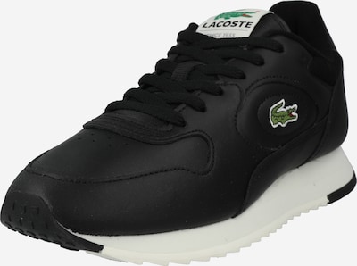 LACOSTE Baskets basses 'Linetrack 2231 SMA' en vert foncé / noir / blanc, Vue avec produit