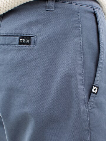 BIG STAR Tapered Chino 'Erhat' in Blauw