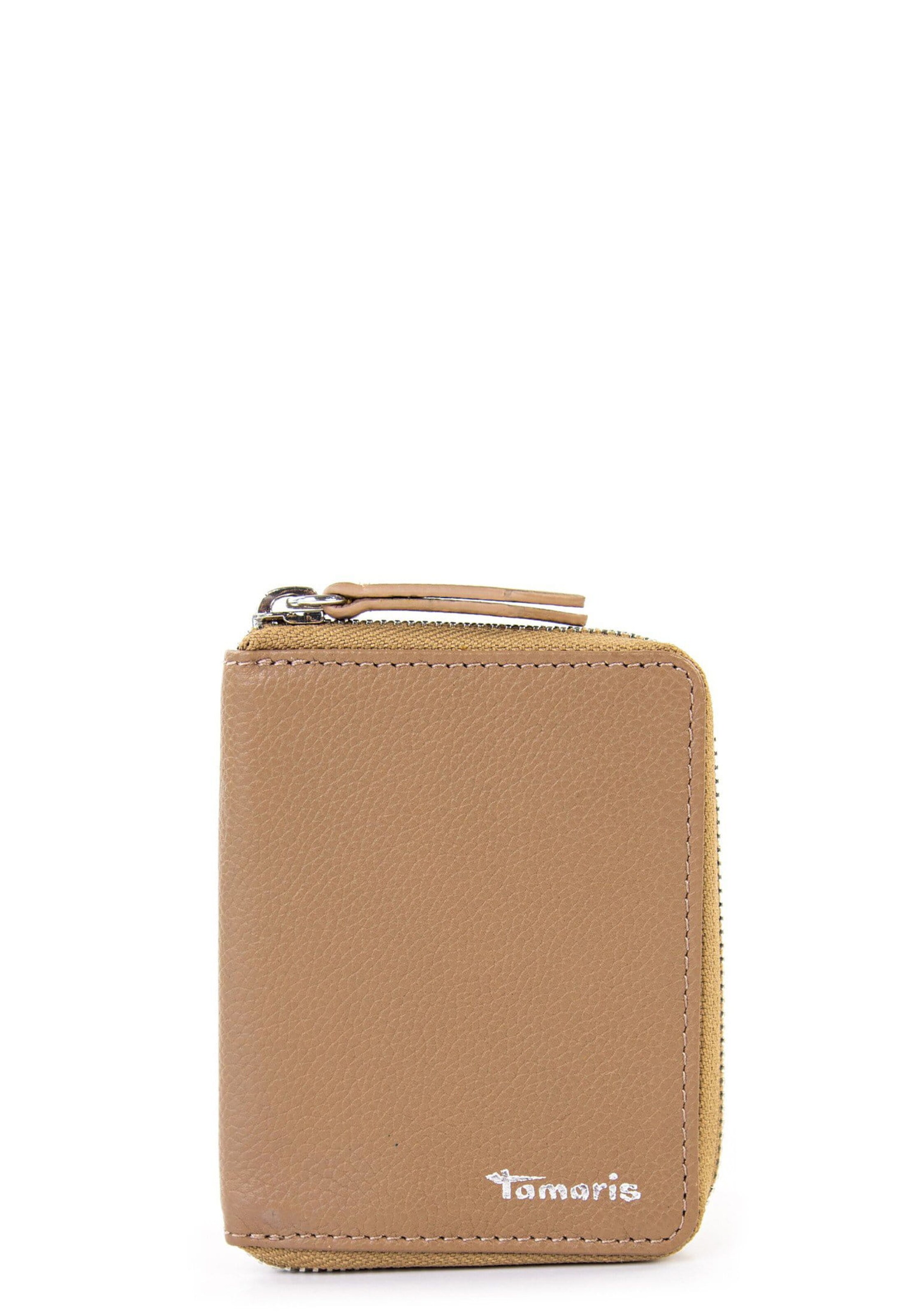 Tamaris Portemonnaie 'Amanda' in Beige: Vorderseite