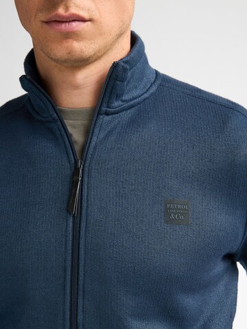 PETROL INDUSTRIES MEN Sweat jacket in Blue