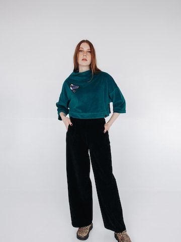RADADA - Sudadera 'Little Swallow' en verde: frente