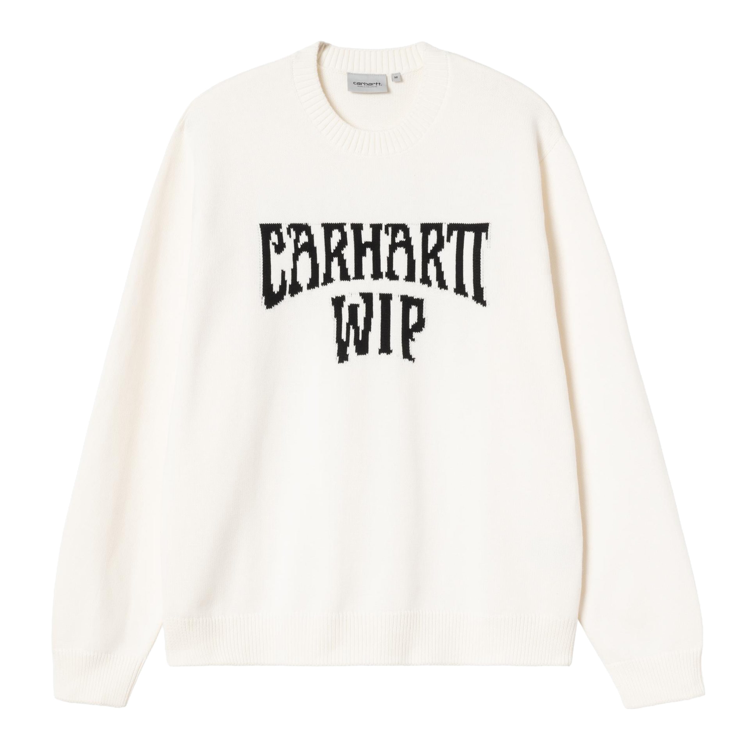 Carhartt WIP Sweatshirt 'Deck' in Beige: front