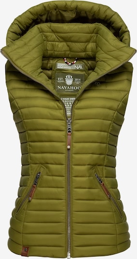 NAVAHOO Weste 'Shadaa' in schilf, Produktansicht