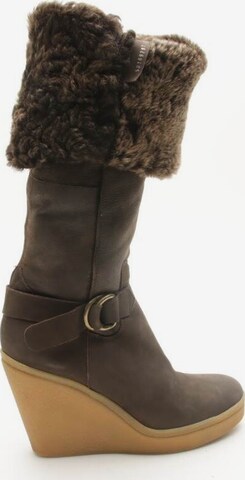 BOSS Dress Boots in 40 in Brown: front