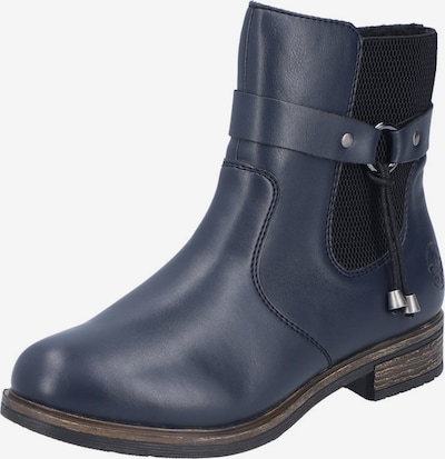 Botine Rieker pe albastru marin, Vizualizare produs