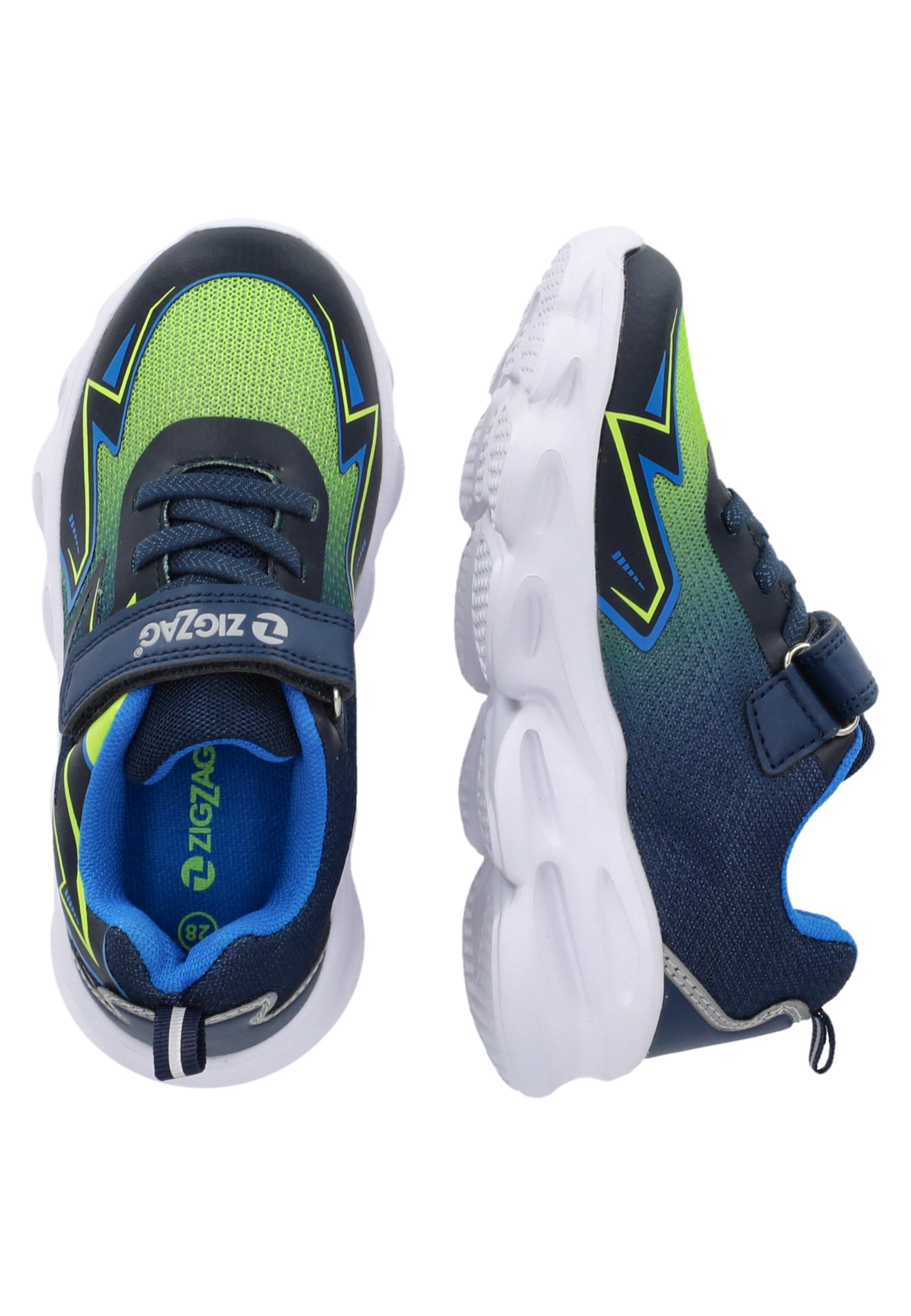 ZigZag Sneaker 'Ignis' in Blau