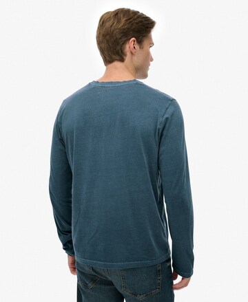 T-Shirt 'Esential' Superdry en bleu