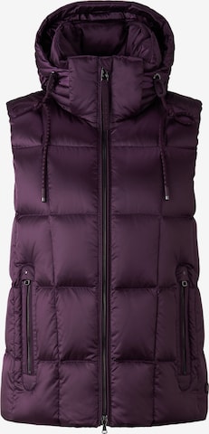 BOGNER Weste ' Falka ' in Lila: Vorderseite