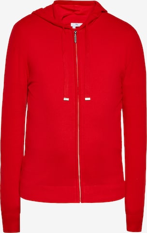 MO Вязаная кофта в Красный: спереди