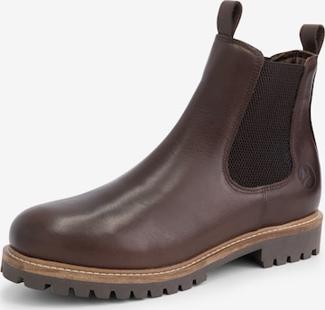 Travelin Chelsea Boots 'Rosseland' in Brown: front