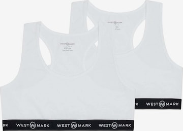 Bustino Reggiseno di WESTMARK LONDON in bianco: frontale