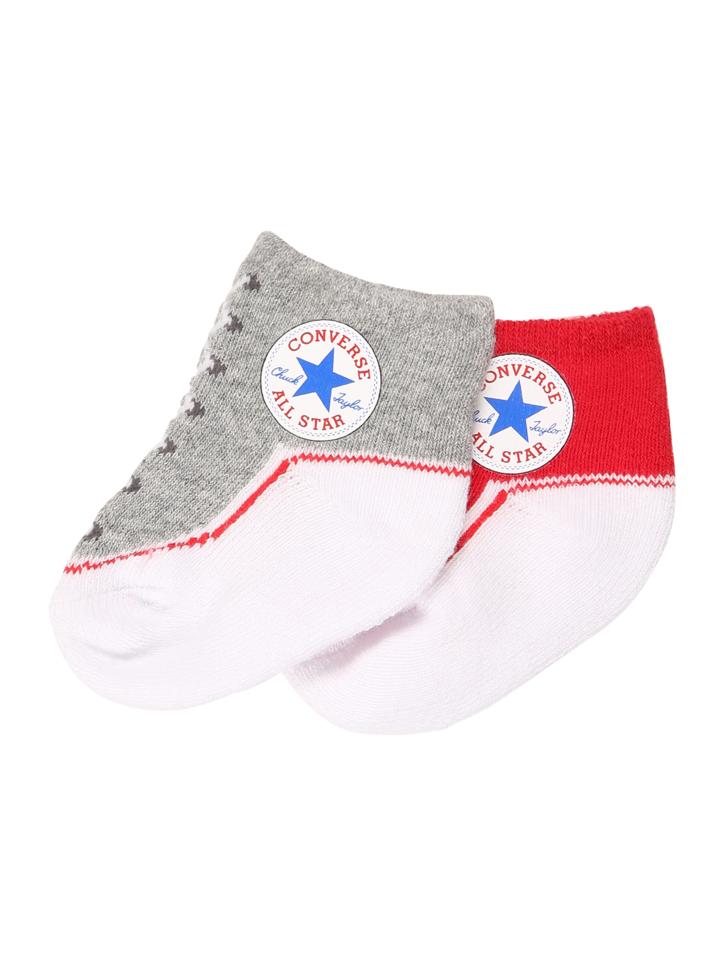 CONVERSE Носки 'Chuck' в Серый: спереди