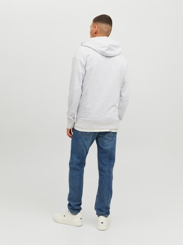 JACK & JONES Sweatshirt 'Dimensional' in Weiß