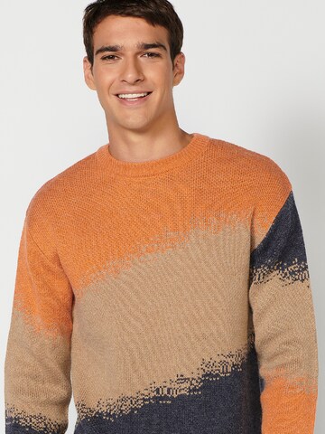 Pull-over KOROSHI en orange