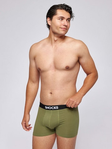 SNOCKS Boxer shorts in Green
