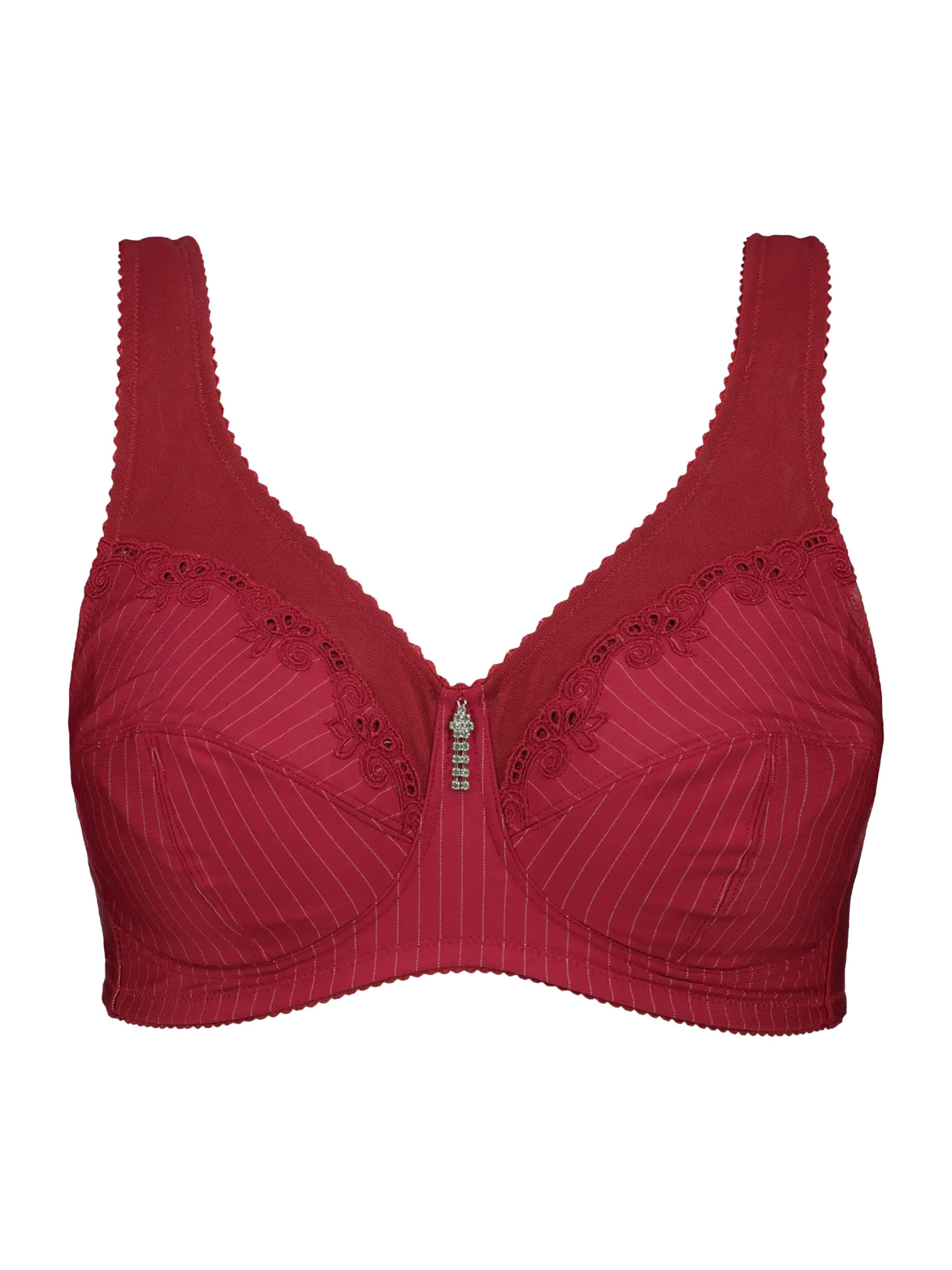 Ulla Popken Minimizer BH 'Kelly' in Rot: Vorderseite