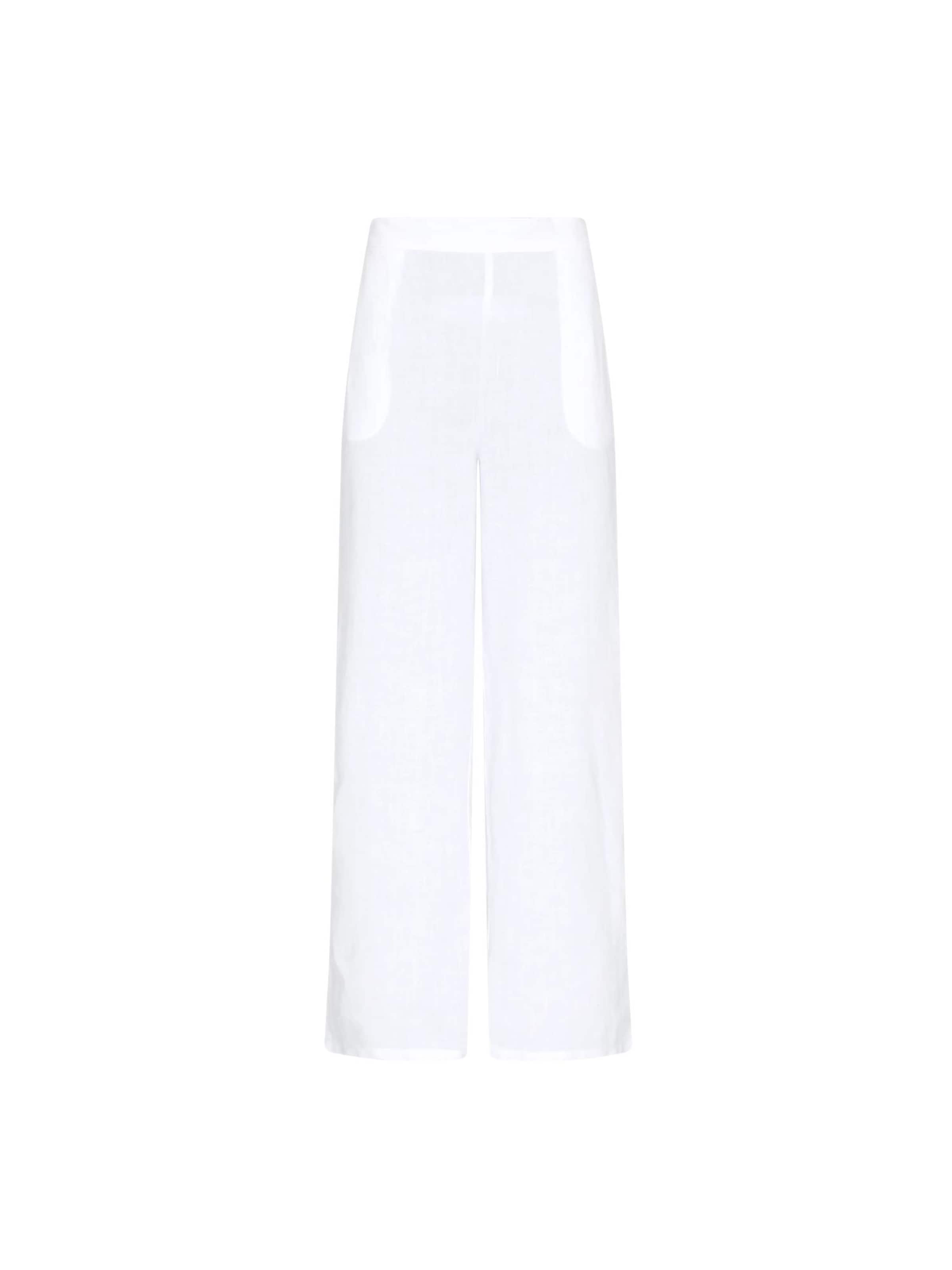 Regular Pantalon Vilebrequin en blanc : devant
