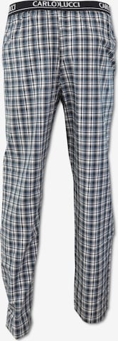 Regular Pyjama long 'Cavuoto' Carlo Colucci en bleu
