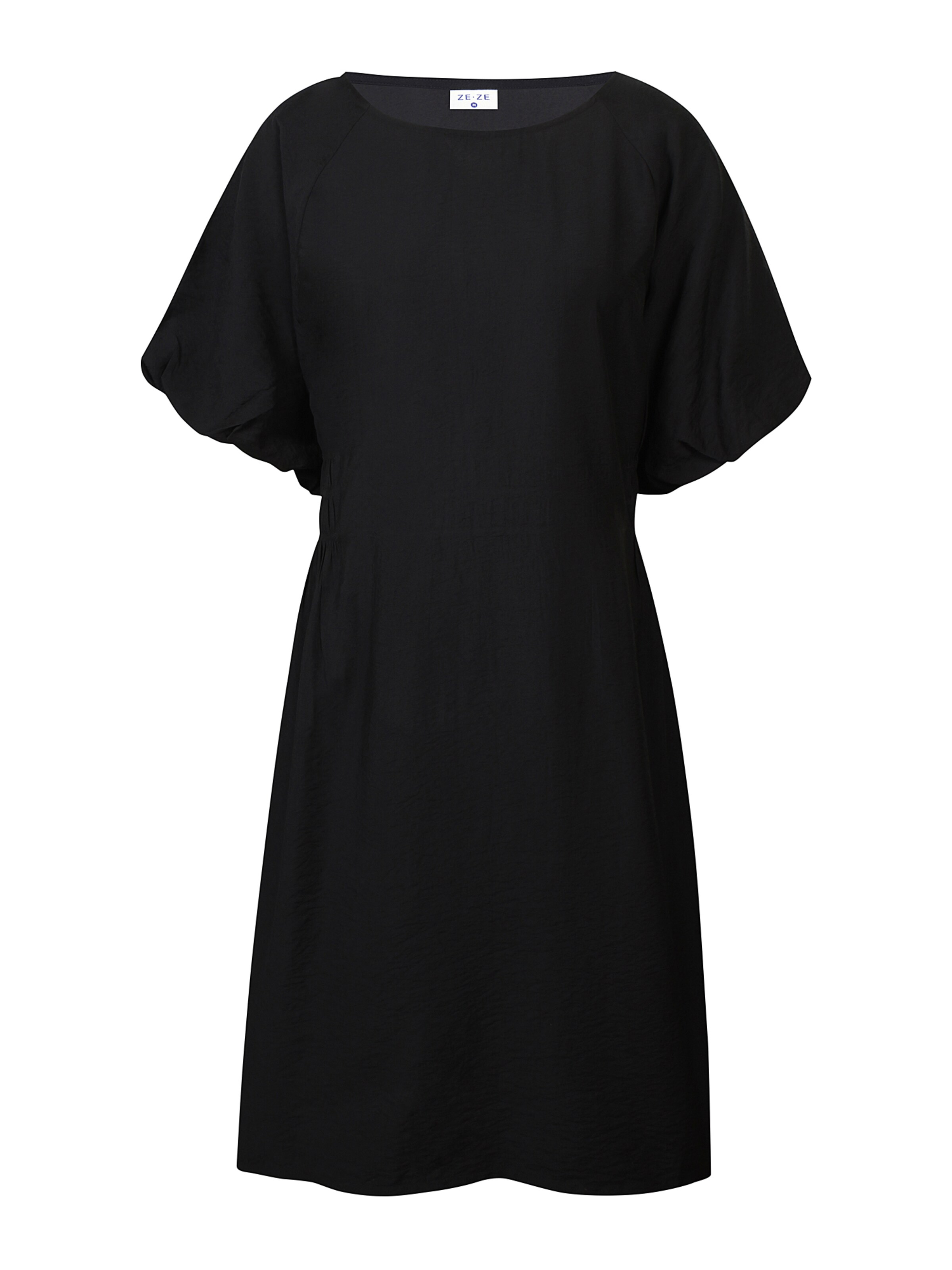 ze-ze Kleid 'Fenja 153'‌‌‌‌‌‌‌‌‌ in Schwarz: Vorderseite
