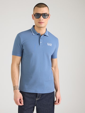 EA7 Emporio Armani - Camiseta en azul: frente