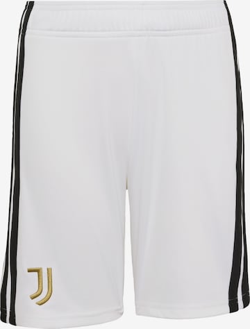 Loosefit Pantalon de sport 'Juventus Turin 26/27 ' ADIDAS PERFORMANCE en blanc : devant