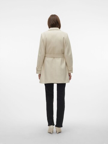 VERO MODA Overgangsfrakke 'POPAMY' i beige