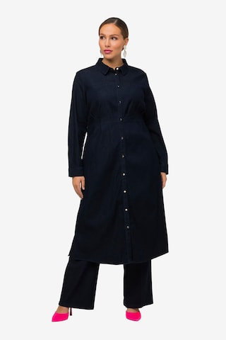 Ulla Popken Shirt Dress in Blue