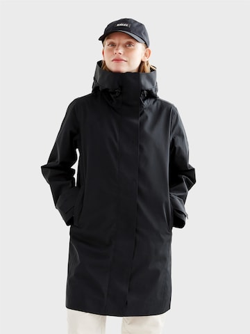 AIGLE - Parka meia-estação 'Mtd®' em preto: frente