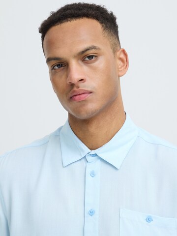 BLEND Regular fit Button Up Shirt in Blue
