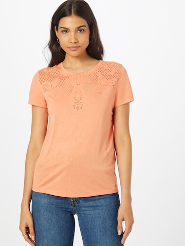 TAIFUN Μπλουζάκι σε πορτοκαλί: μπροστά