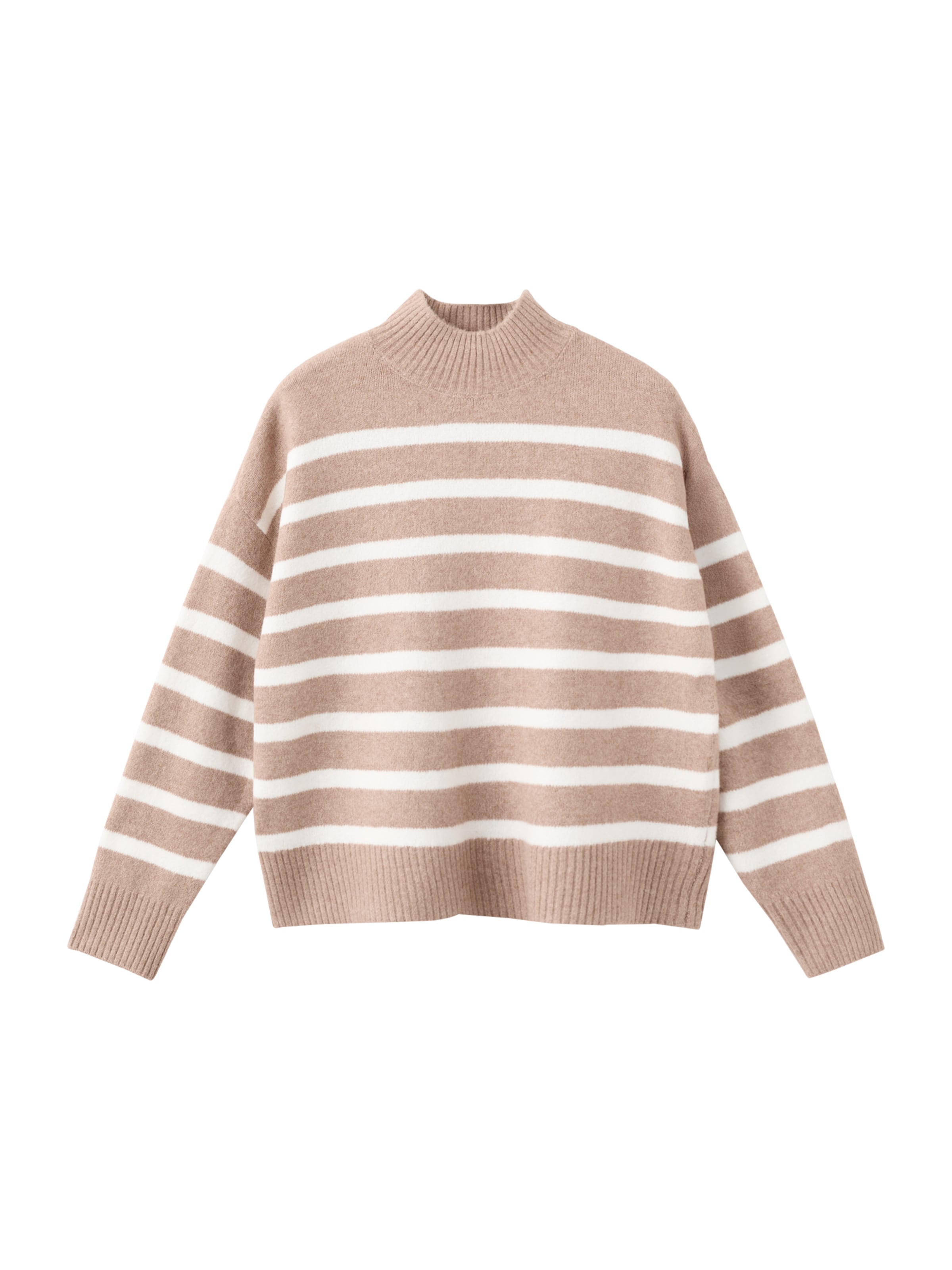 MANGO Tröja 'MINERVA' i brun: framsida