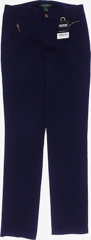 Lauren Ralph Lauren Stoffhose XS in Blau: predná strana