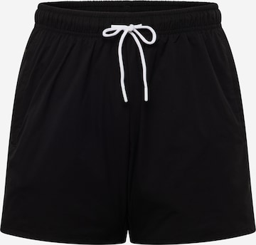 BOSS Black - Bermudas en negro: frente