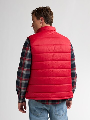 Petrol Industries Bodywarmer 'Bryce' in Rood