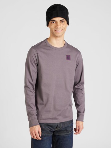 G-STAR - Camiseta 'Premium Base' en lila: frente