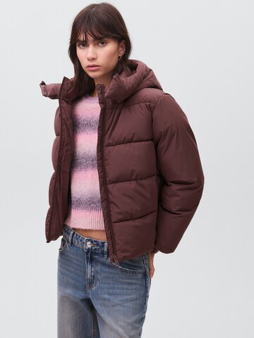 Giacca invernale di MANGO TEEN in rosso: frontale