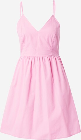 VERO MODA Kleid 'CHARLOTTE' in Pink: predná strana