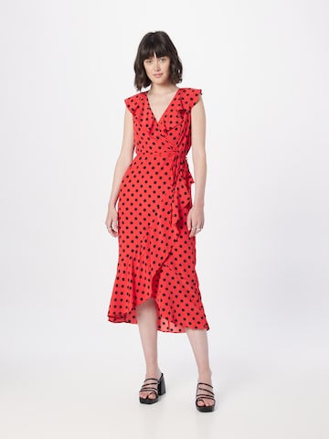 River Island - Vestido em vermelho: frente