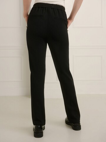 Guido Maria Kretschmer Women Slim fit Pants 'Caya' in Black