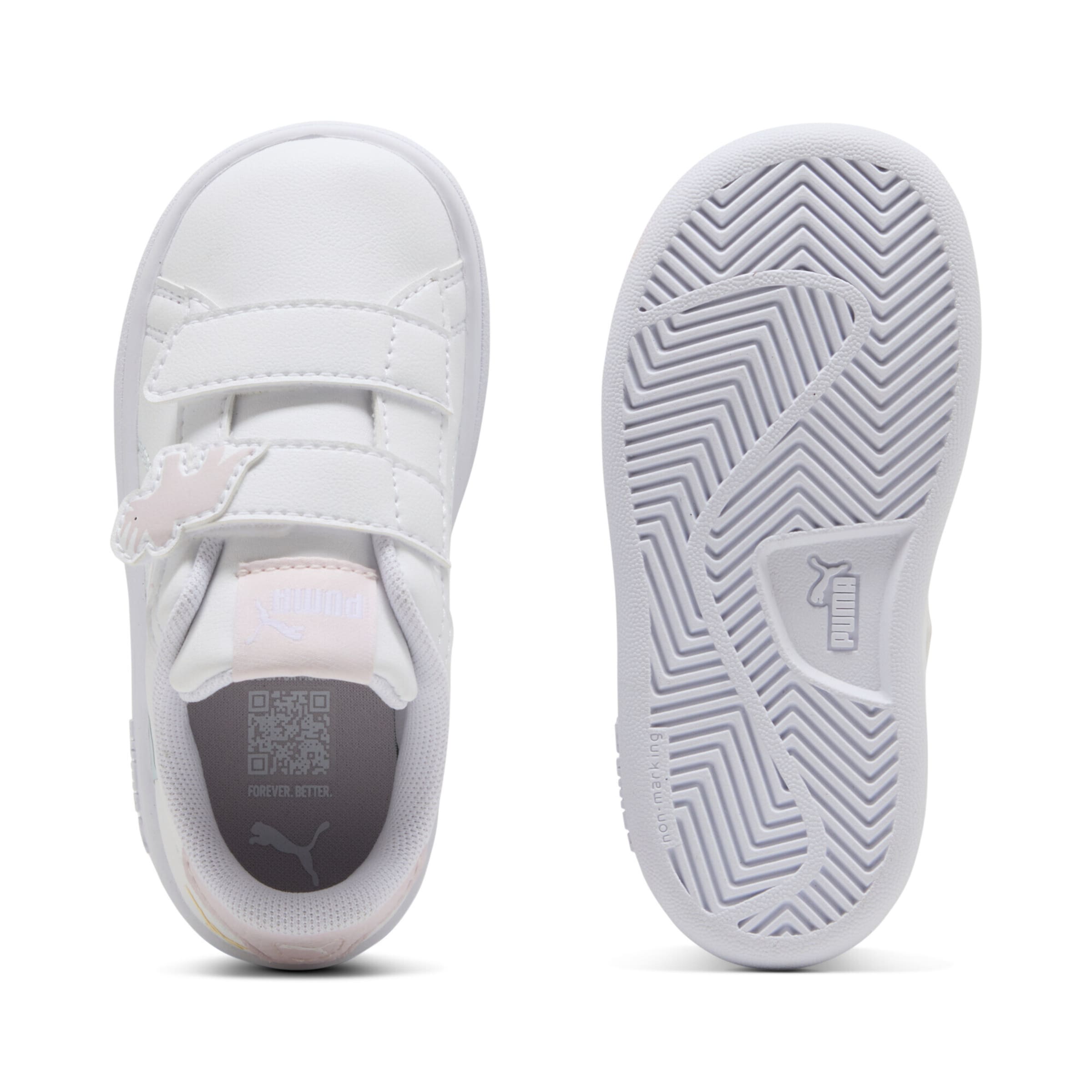 PUMA Sneakers 'Smash 3.0 Dino' in Wit