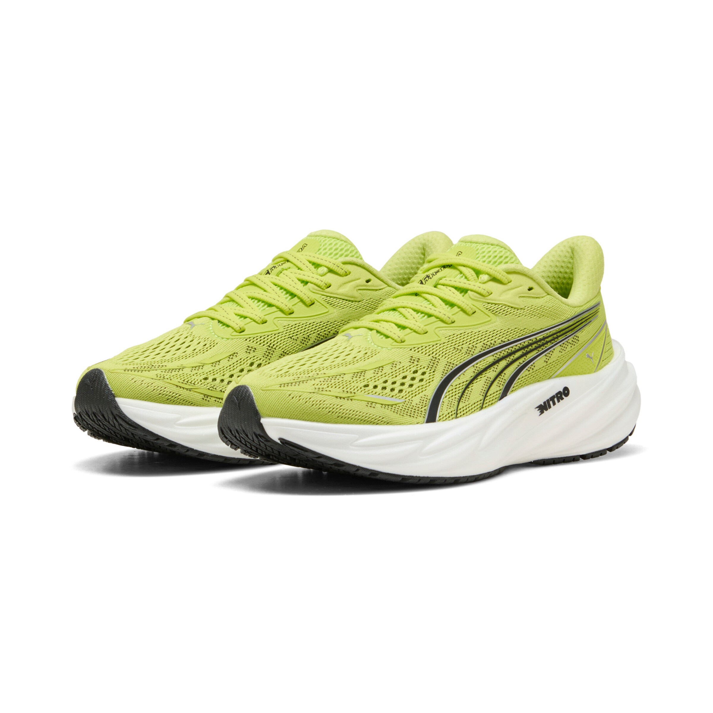 Chaussure de course 'Velocity NITRO 5' PUMA en vert