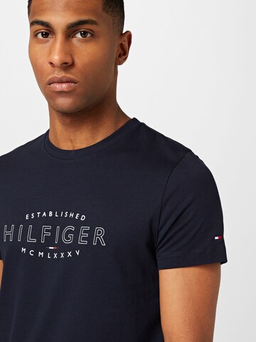 Tricou de la TOMMY HILFIGER pe albastru