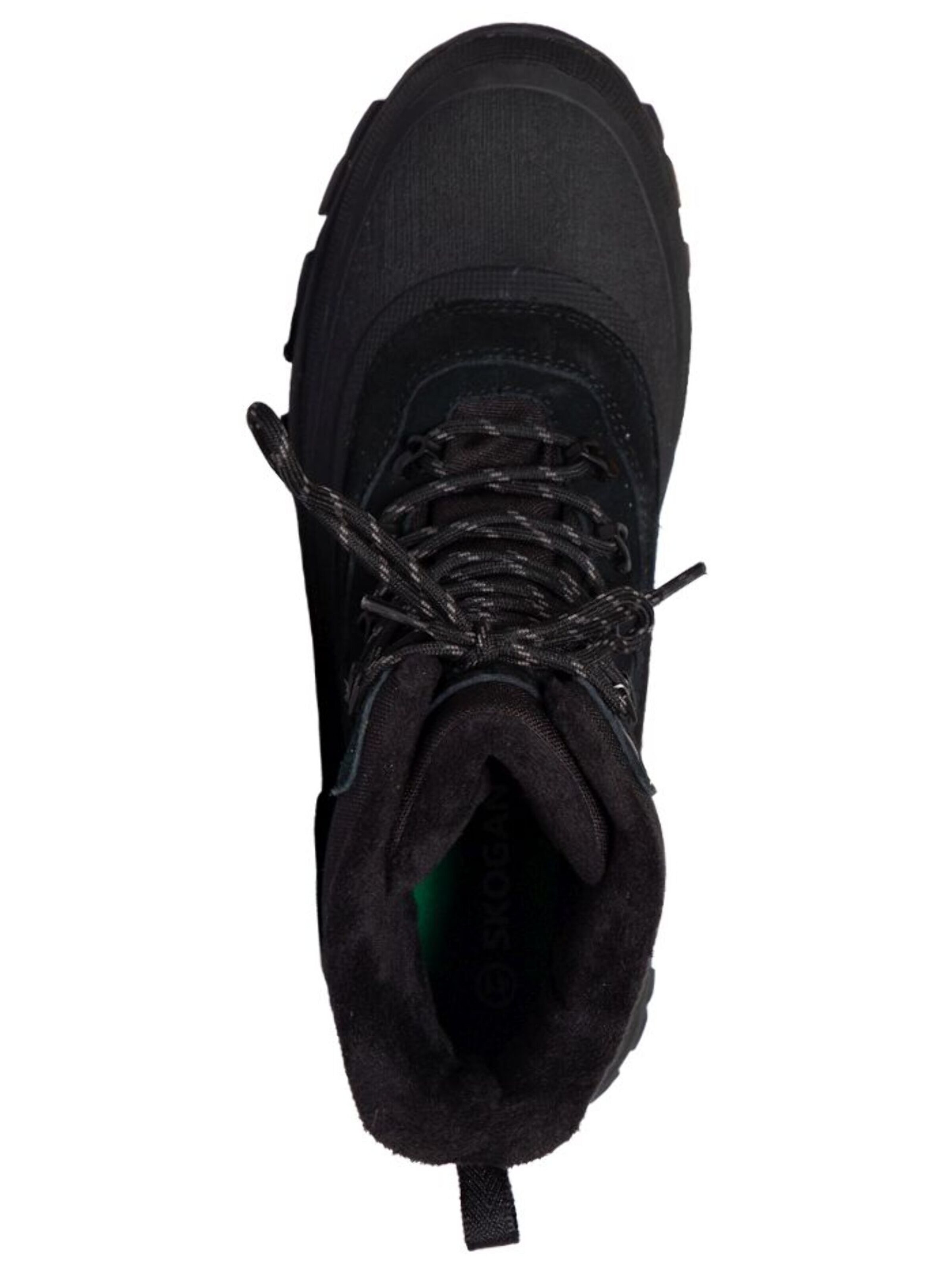 Boots stringati di SKOGAN in nero: superiore