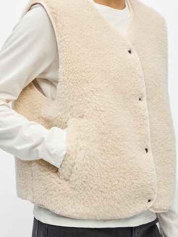 Gilet 'OBJELLA' OBJECT en beige
