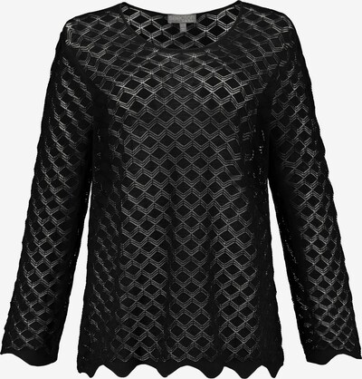 Ulla Popken Pullover in schwarz, Produktansicht