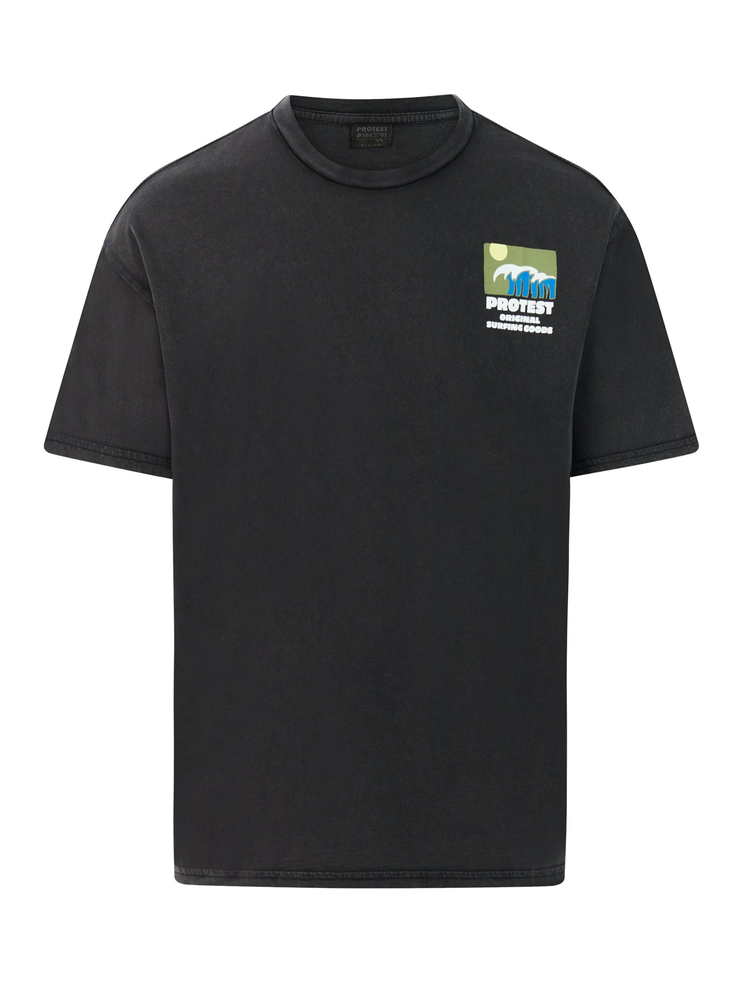 PROTEST Shirt 'PRTMalana' in Black: front